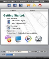Camersoft Yahoo Video Recorder screenshot